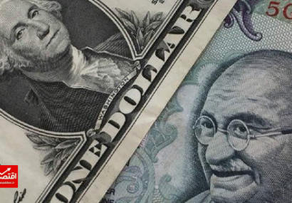 ریزش نرخ برابری دلار در برابر روپیه هند