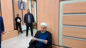 روحانی وارد وزارت کشور شد