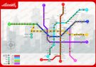 نقشه مترو تهران/ ایستگاه‌های فعال خطوط جدید مترو را بشناسید