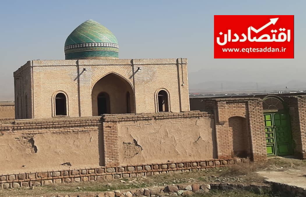 نمایی از مقبره میرزاحسن شیخ الاسلام ملقب به رئیس المجاهدین