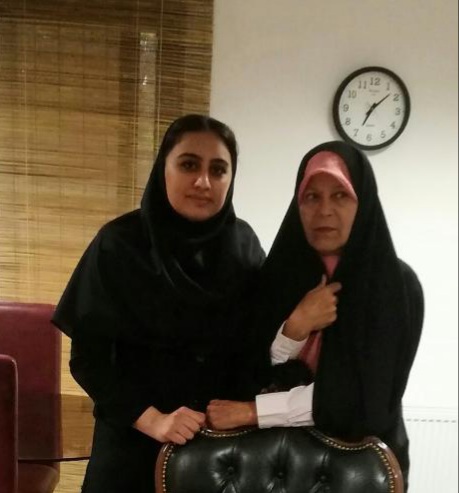 دیدار فعال زنان خوزستانی با دکتر فائزه هاشمی رفسنجانی
