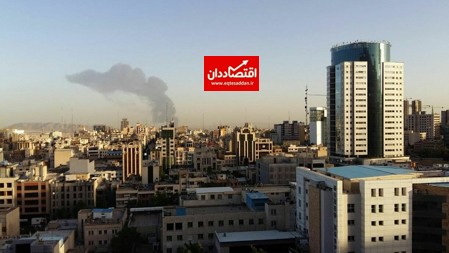 آتش‌سوزی در پالایشگاه تندگویان تهران