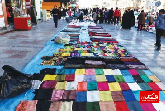 پیاده‌رو فروشی در تهران
