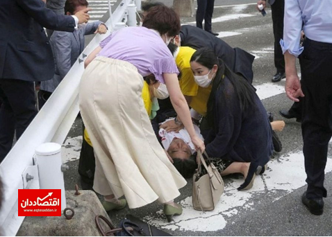 شلیک به سینه نخست وزیر ژاپن در خیابان