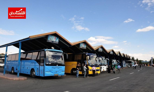 نرخ بلیت اتوبوس در ایام اربعین ۱۰۰ درصد افزایش یافت