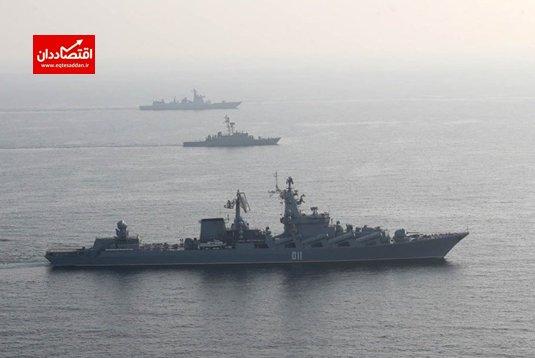 رزمایش مشترک دریایی ایران، روسیه و چین