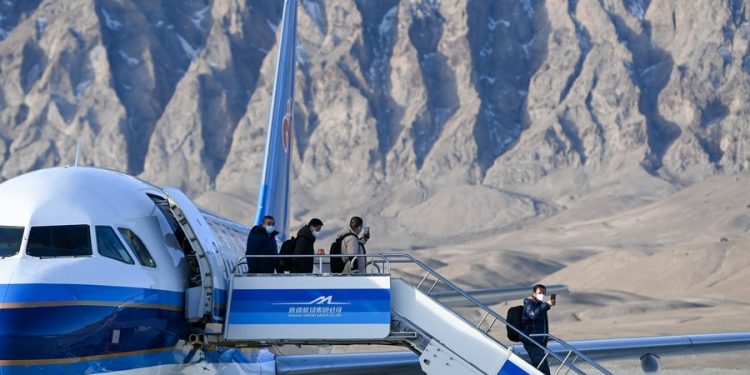 ایجاد مسیر پروازی برای ساکنان پامیر با افتتاح فرودگاه در غربی ترین نقطه چین