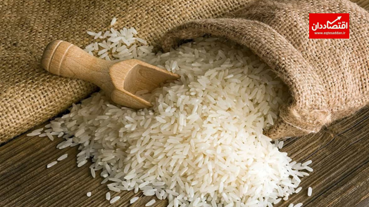 آب رفتن کیسه‌های برنج صدای مشتریان را درآورد