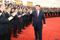 دیدار رهبر چین با سفرای شرکت کننده در نشست کار سفرای خارج کشور