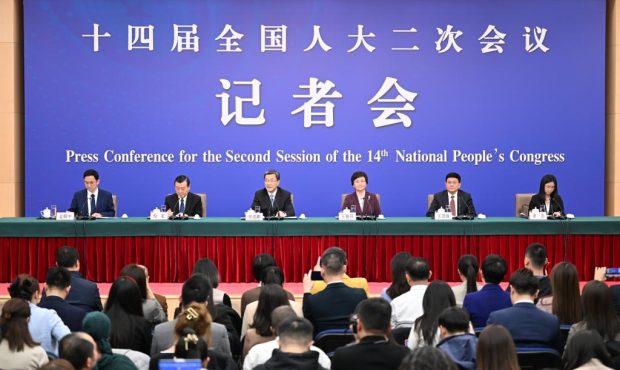 برگزاری کنفرانس مطبوعاتی مربوط به معیشت مردم مجلس ملی نمایندگان خلق چین